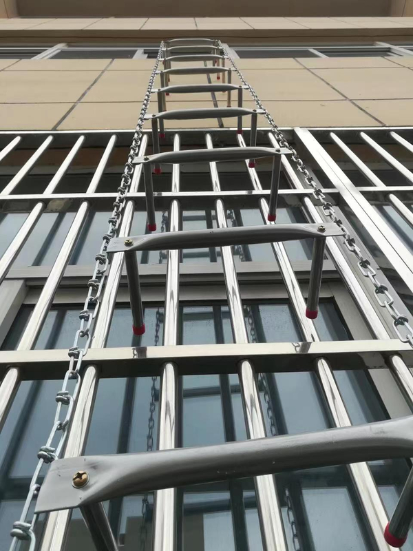 Aluminum Fire Escape Ladder for Work Platform from China manufacturer